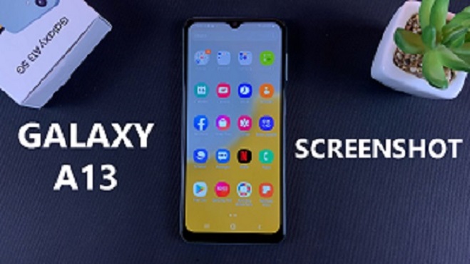 How To Take Screenshots Samsung Galaxy A13