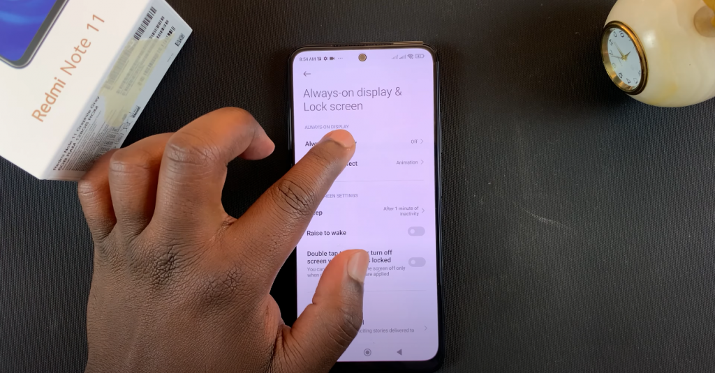 How To Enable Always On Display On Redmi Note 11