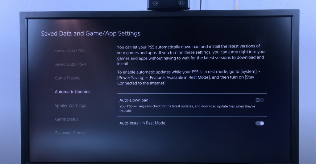 How To Disable Automatic Updates On PS5