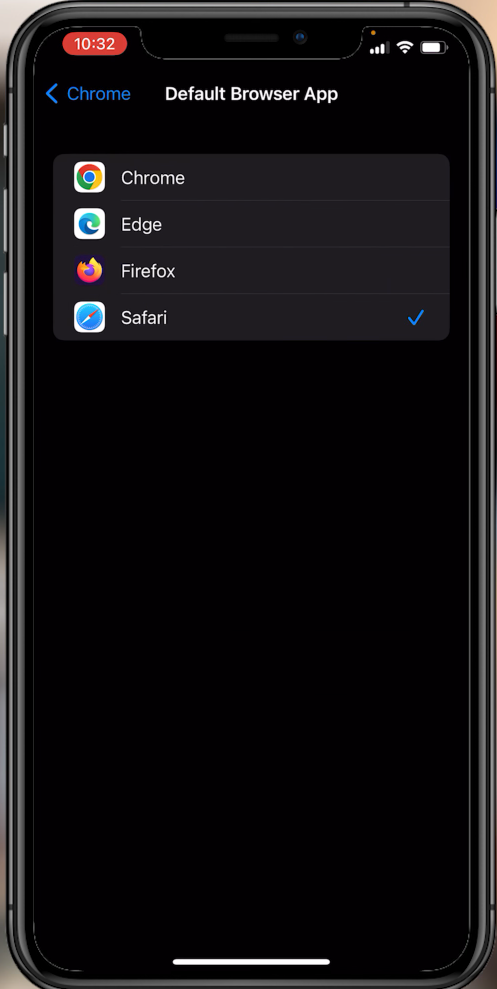 How To Change Default Browser on iPhone
