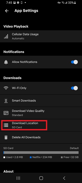 How To Save Netflix Downloads On SD Card Android How To Save Netflix Downloads On SD Card Android