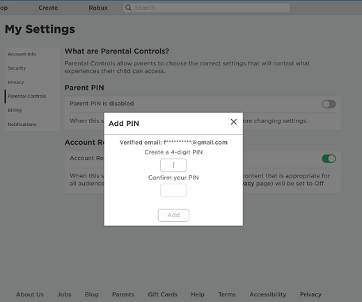 How To Set Up Parental Controls on Roblox