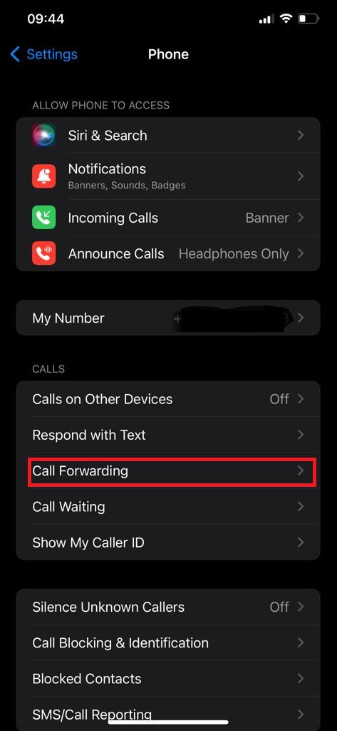 How To Setup Call Forwarding On iPhone