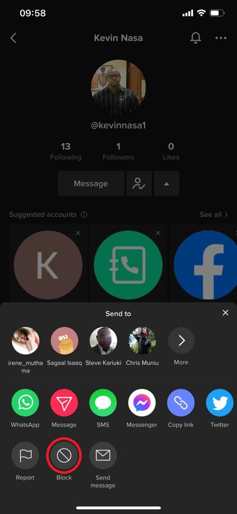 How to Block Someone on TikTok