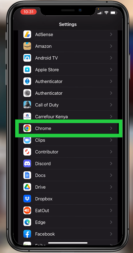 How to change default browser on iPhone