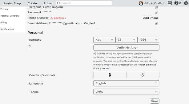 How To Enable Dark Mode on Your Roblox Account