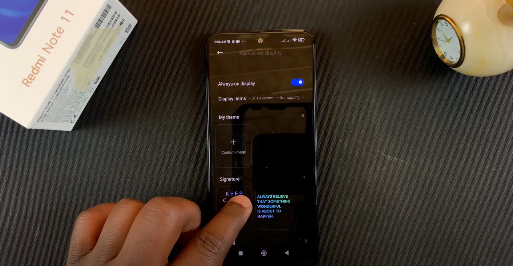 How To Enable Always On Display On Redmi Note 11