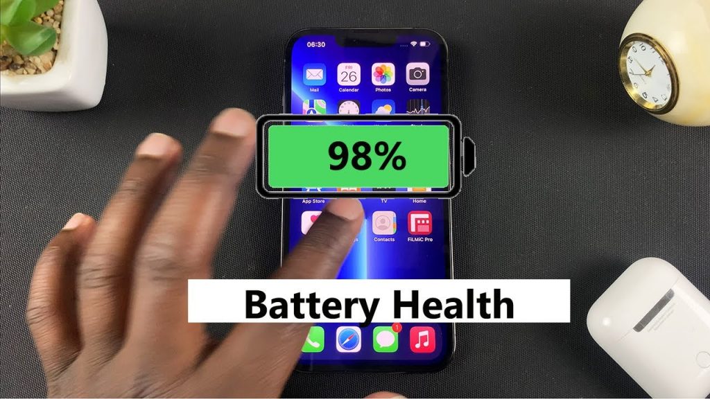 how to check iphone battery health