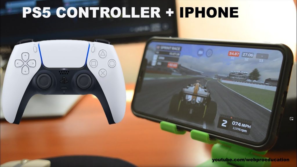 how to connect PS5 controller to iPhone