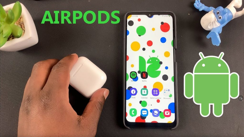 connect airpods to android
