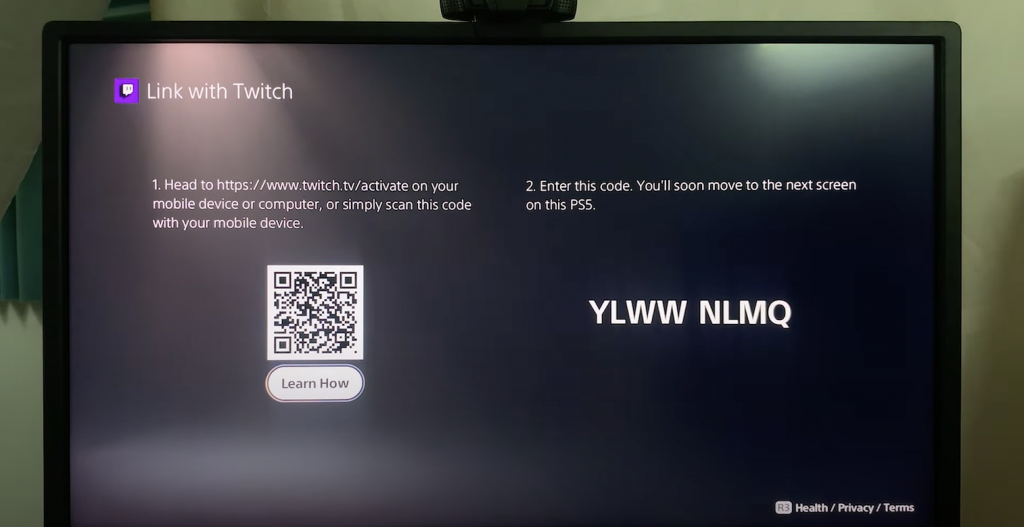 how to stream to twitch on Ps5