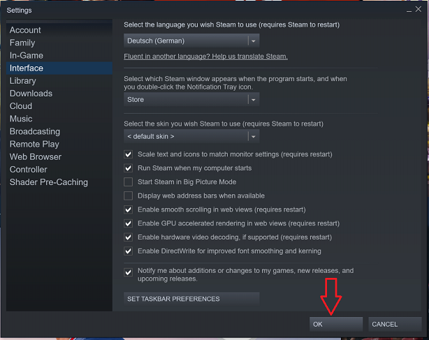 How To Change Language on Steam