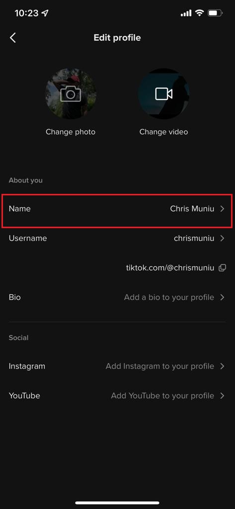 How To Change Your TikTok Name