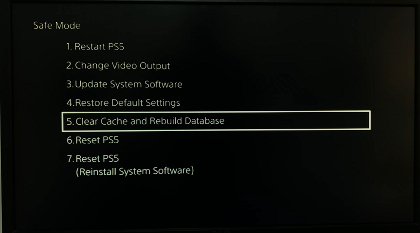 How To Clear Cache on PS5