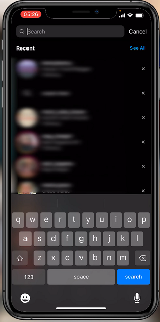 How To Clear Instagram Search History