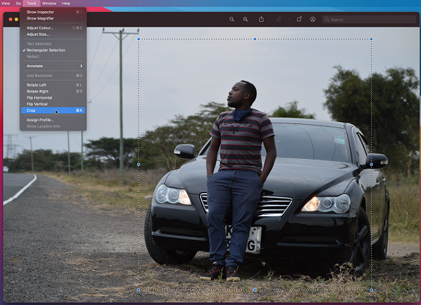 How To Crop Photos On Mac