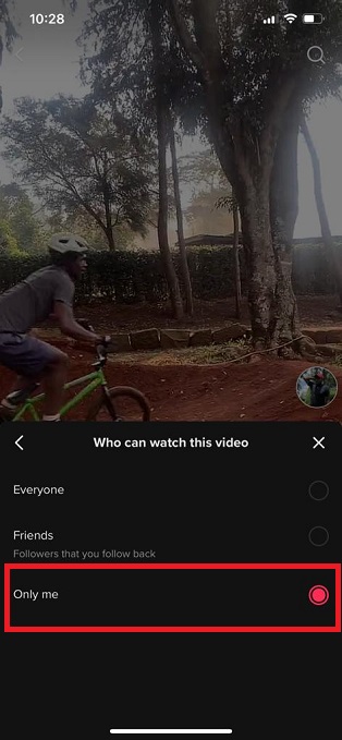 How To Make Your TikTok Video Private