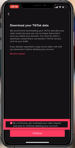 How To Permanently Delete A TikTok Account