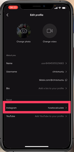 How To Unlink Instagram Account From TikTok  