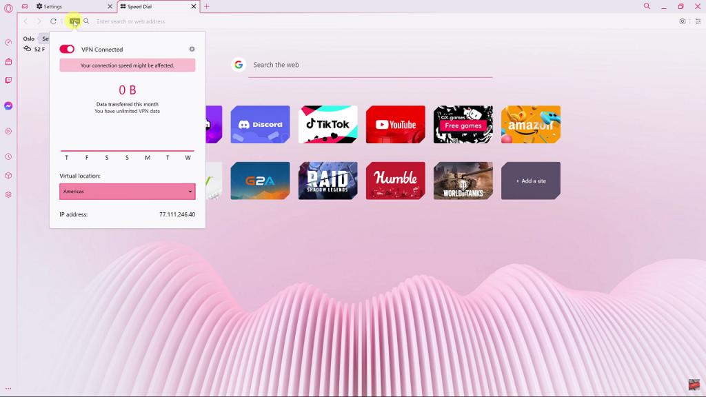 How To Enable VPN On Opera Gx Browser