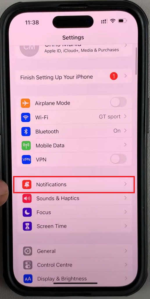 How To Open Facebook Notification Settings On iPhone