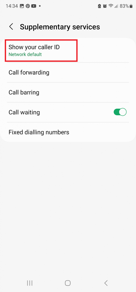 How To Show/Hide Caller ID On Samsung Galaxy A14