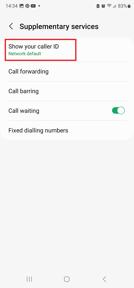 How To Show/Hide Caller ID On Samsung Galaxy S23