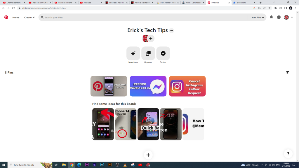 How To Enable Dark Mode On Pinterest