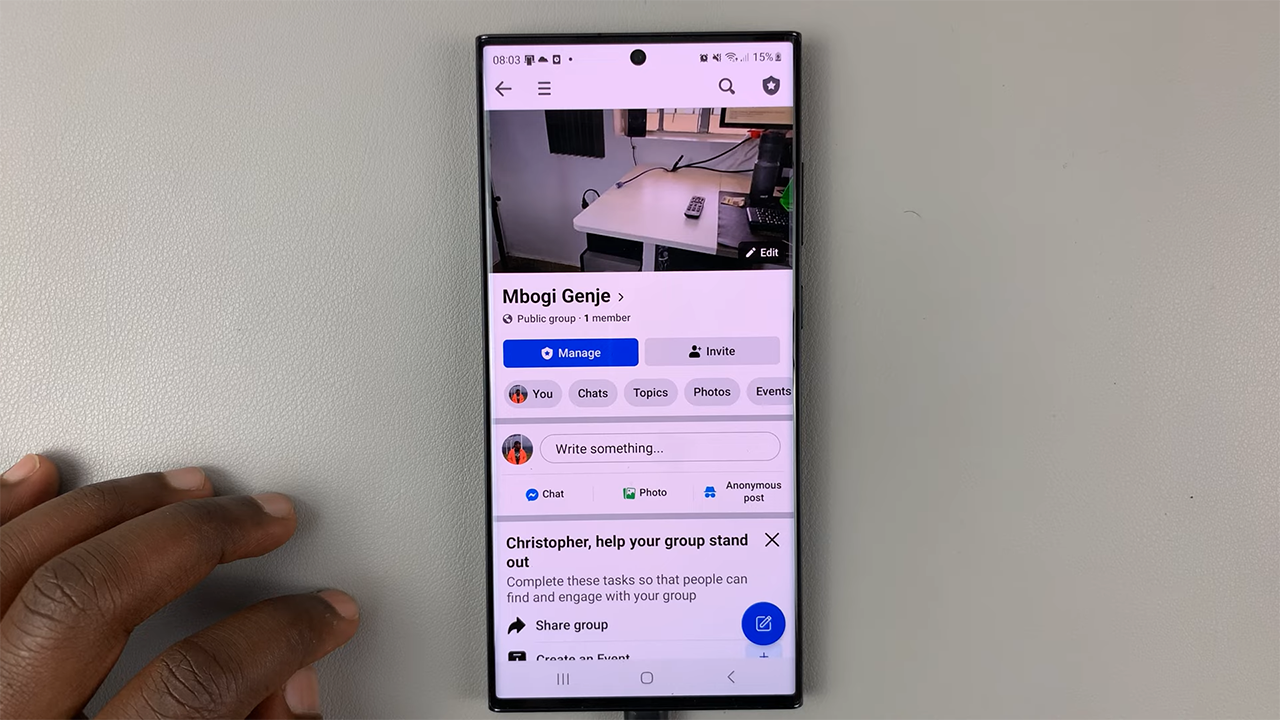 How To Change Facebook Group Name