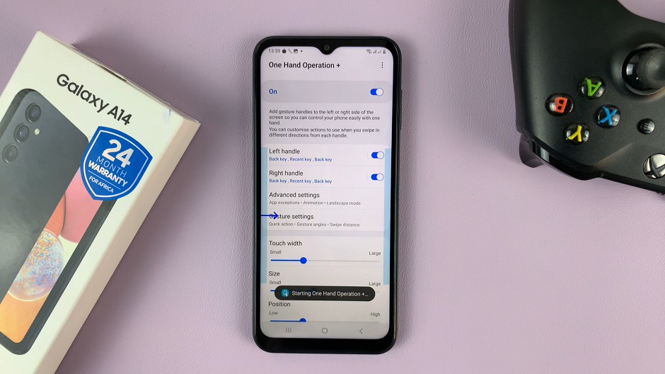 How To Take One-Handed Screenshots On Samsung Galaxy A14