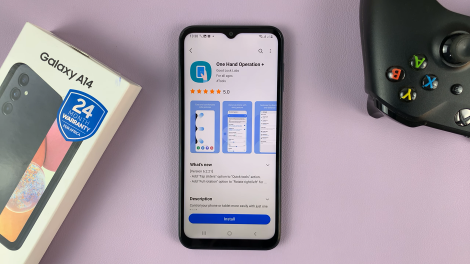 One Hand Operation + App On Galaxy Store