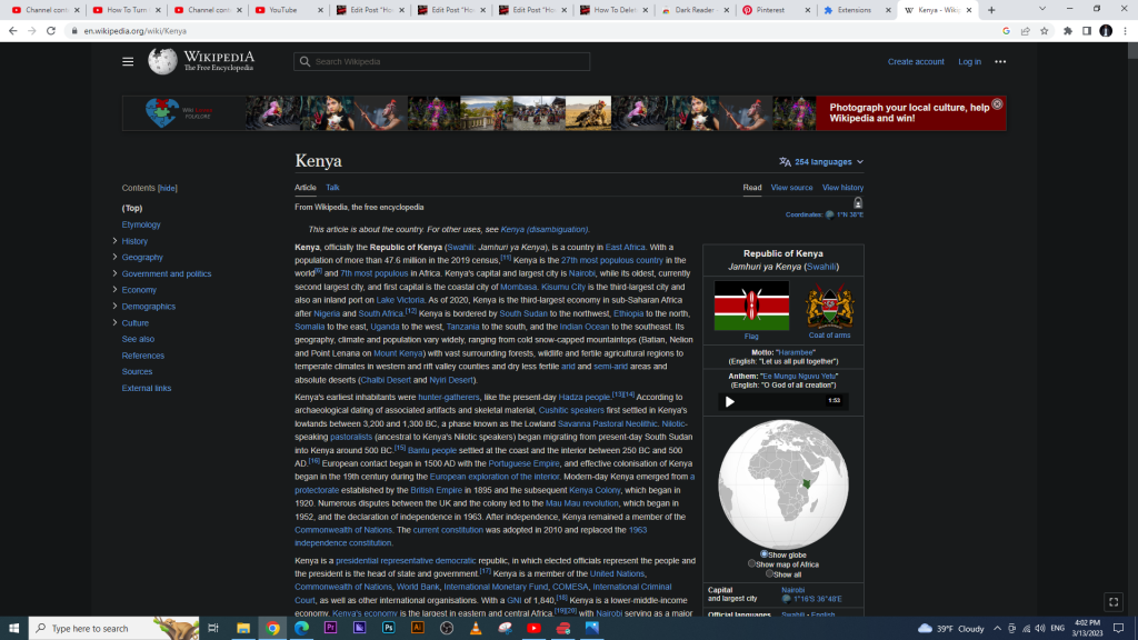 How To Enable Dark Mode On Wikipedia