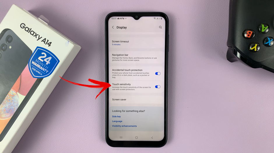 How To Increase Touch Sensitivity On Samsung Galaxy A14