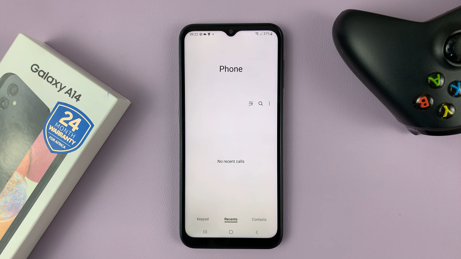 How To Clear Recent Call Log History On Samsung Galaxy A14