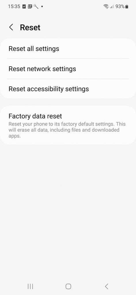 How To Factory Reset Samsung Galaxy A54 5G