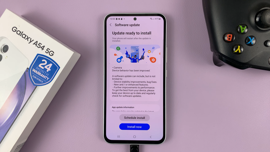 Manually Update Your Samsung Galaxy A54 5G