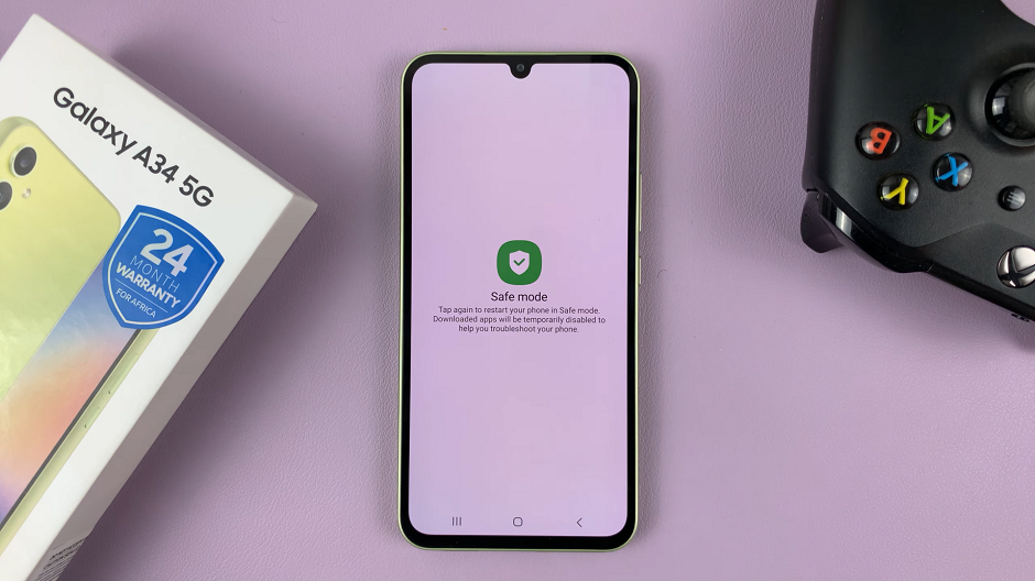 How To Enter and Exit Safe Mode On Samsung Galaxy A34 5G