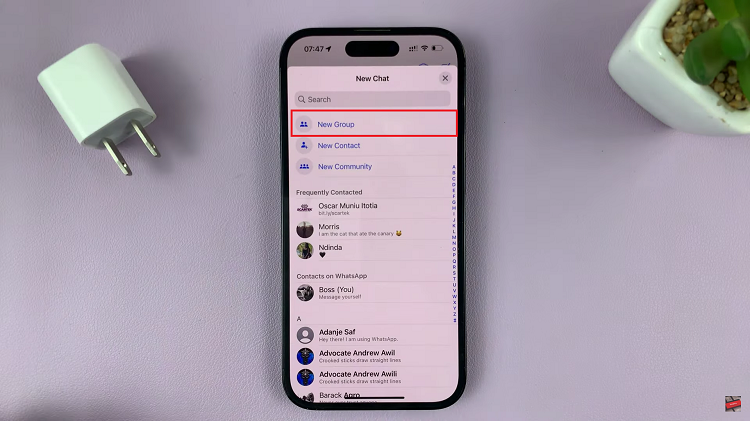 How To Create A WhatsApp Group On iPhone