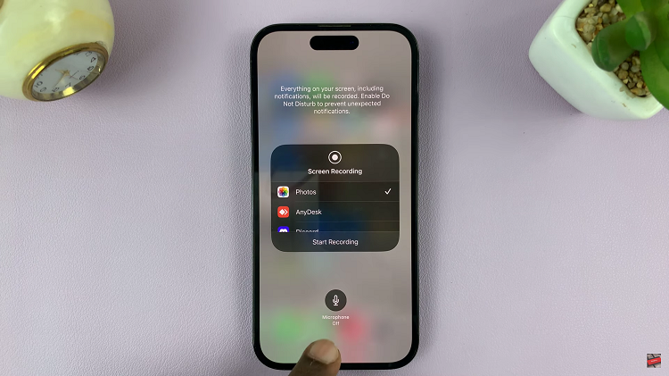 How To Screen Record iPhone With Audio
