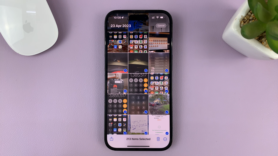 Select Multiple Photos Quickly On iPhone