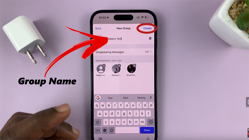 How To Create a Whatsapp Group On iPhone