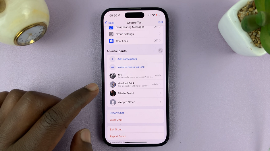 Remove Someone as Admin In WhatsApp Group