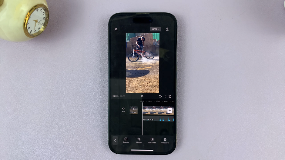 How To Add Audio Files Into a CapCut Project On iPhone