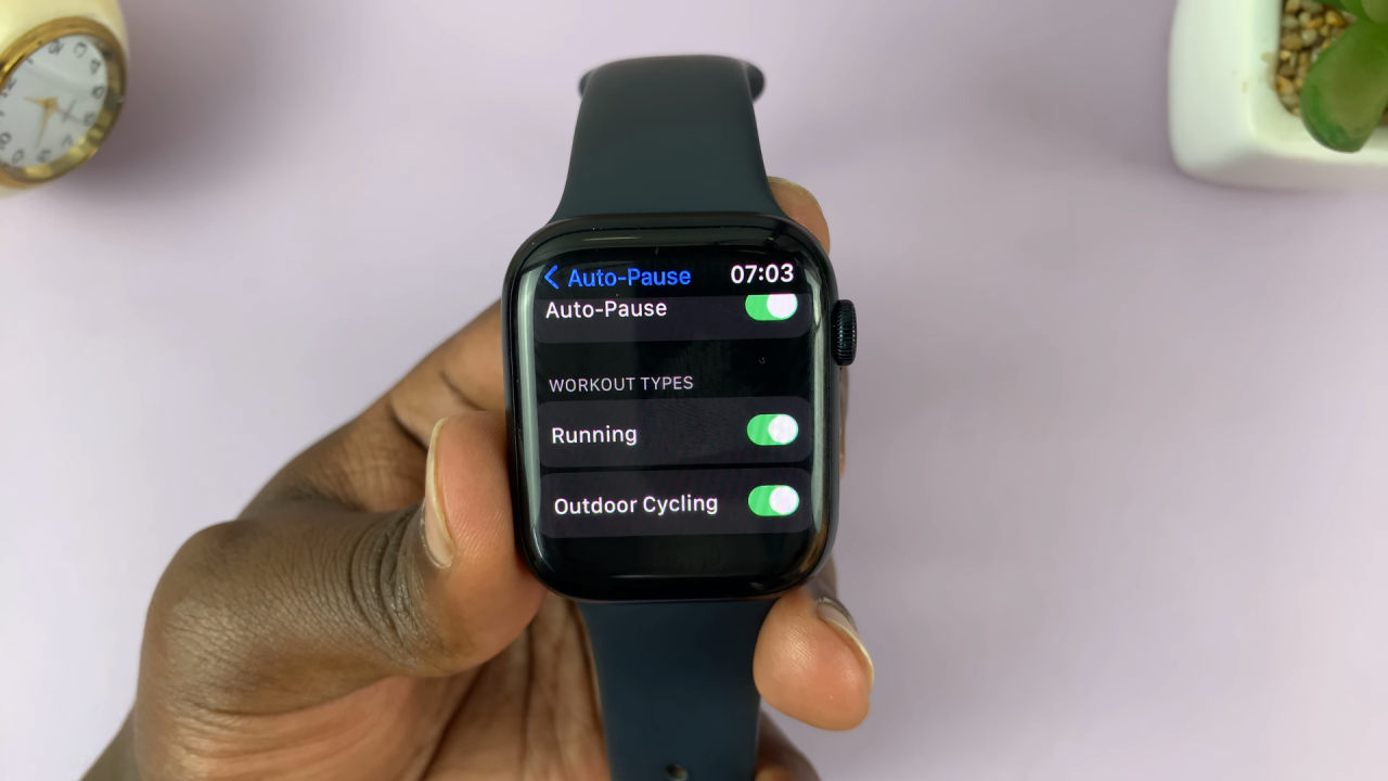 How To Enable Workout Auto-Pause On Apple Watch