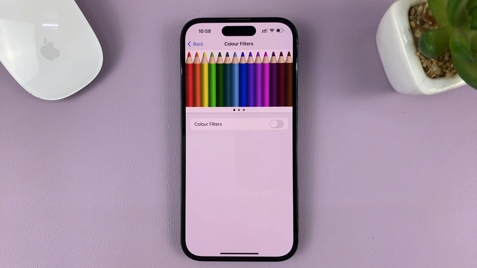 How To Disable Color Filters or Tint On iPhone Screen Display