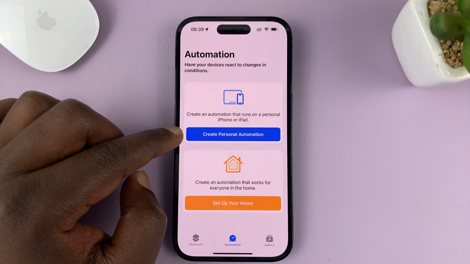Create Personal Automation On iPhone