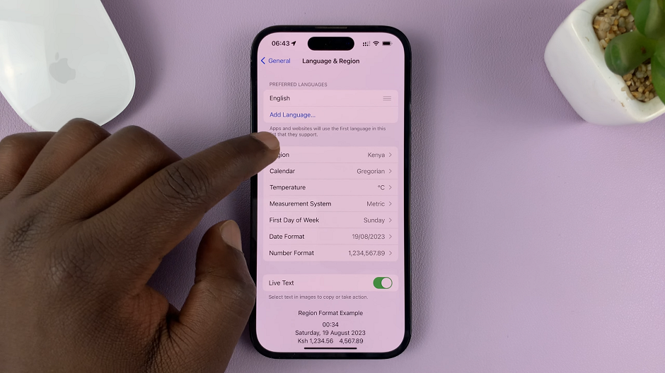 How To Change iPhone Region or Country