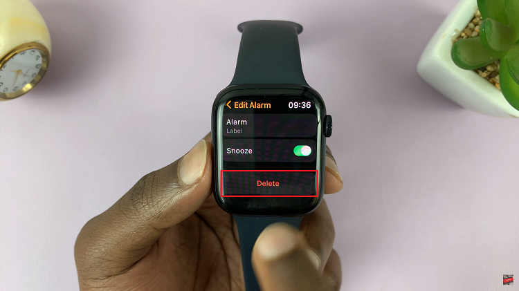Delete Alarm On Apple Watch
