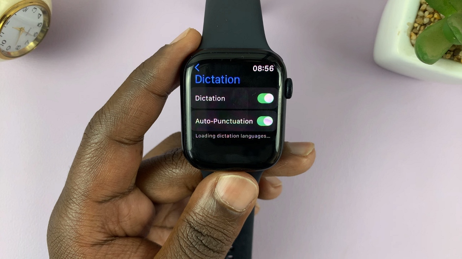 Turn On Voice Typing On Apple Watch