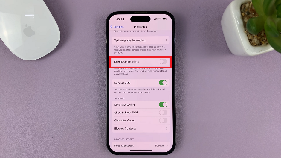 How To Turn Off Read Receipts For Messages On iPhone